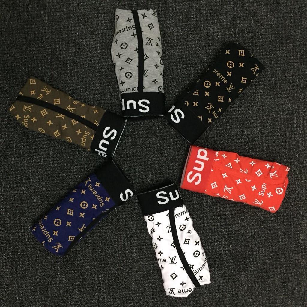 Fashion Mens Premium Cotton Elastic Waist Boxer Underwear Sexy Briefs Underpants
