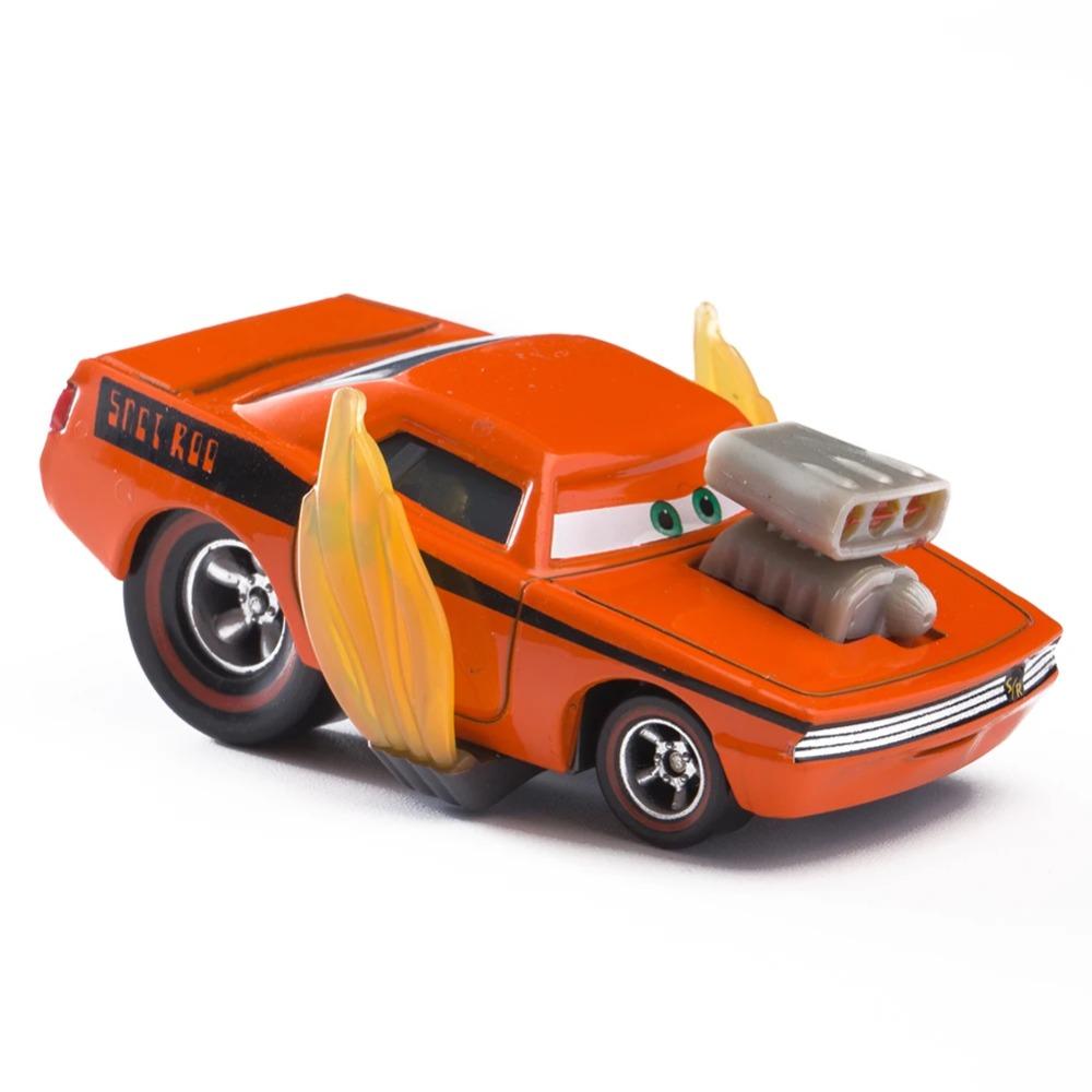 Машинки Disney Pixar Cars Молния МакКуин Мэтр Джексон Шторм Король Мэтр 1:55 Модель игрушки-машинки из металлического сплава Игрушки Детские подарки