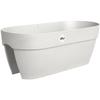 ELHO Balconnière Vibia Campana Flower Bridge 60 - Blanc - L 26 X W 59 X H 22 Cm - Balcon/Extérieur - 100% Recyclé