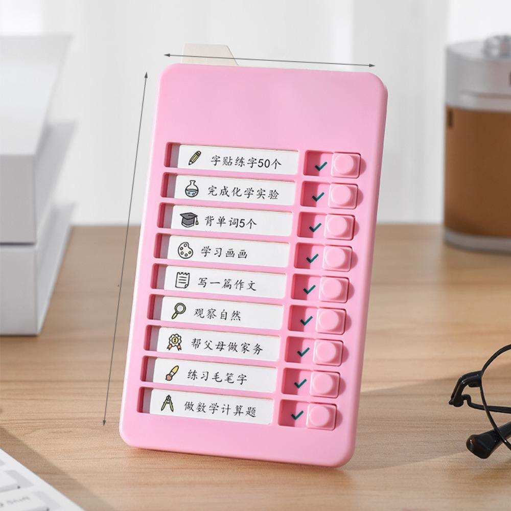 Panda Good Habit Punch Card Capybara Self-discipline Punch Card To Do List