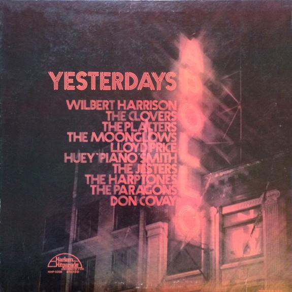 Виниловая пластинка РАЗЛИЧНЫЕ Yesterdays Apollo HHP5008 Harlem Hitparad US Rock