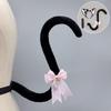 Cute Cat Ear Headband With Tail Set Cosplay Lolita Anime Convention Costume Accessory