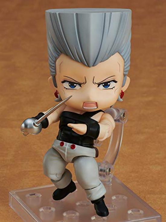 Nendoroid TV Аниме "JoJo's Bizarre Adventure": Крестоносцы Звездной Пыли" Жан-Пьер Польнарефф Немасштабная Подвижная Фигурка из ABS и ПВХ, Окрашенная