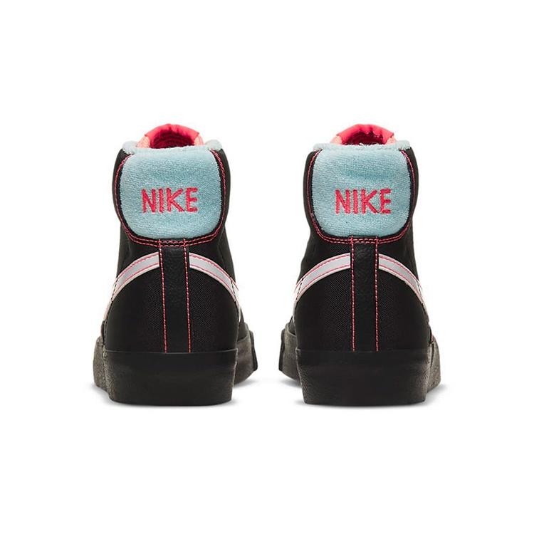 (GS) Nike Blazer Mid '77 'Black Atomic Pink' Kids' DD7710-001