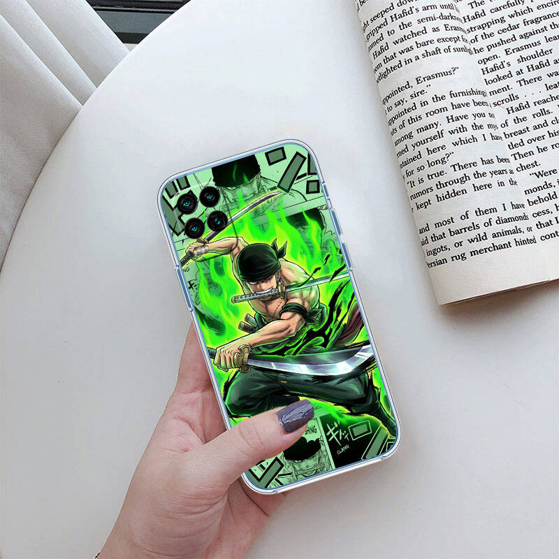 MH125 Чехол One Piece Zoro для Motorola E7 G6 G7 G8 G9 Plus Power Play G10 G20 G04 E30 E40 E22 E20 E13 E15 G22 G23 G05 G75 G35 G55