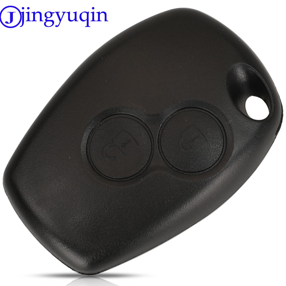 Jingyuqin 10pcs/lot 2 Buttons Car Key Shell Remote Fob Cover Case Styling For Renault Dacia Modus Clio 3 Twingo Kangoo 2