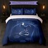 Tottenham Hotspur FC Custom Name Text Bedding Set 1 Duvet Cover+2 Pillowcases Soccer Logo Personalized Gift For Special Occasion Bedroom Decor