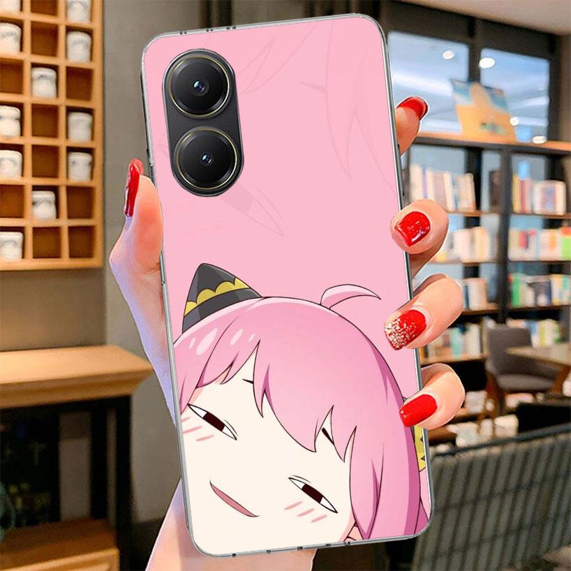 S-Spy Family Anya Phone Case For Xiaomi Poco F7 Ultra X7 X6 X5 Pro M7 Redmi 15C 15 13C 13 12C 12 10C 10 9A 9C 9T 9 Shell Poco F7