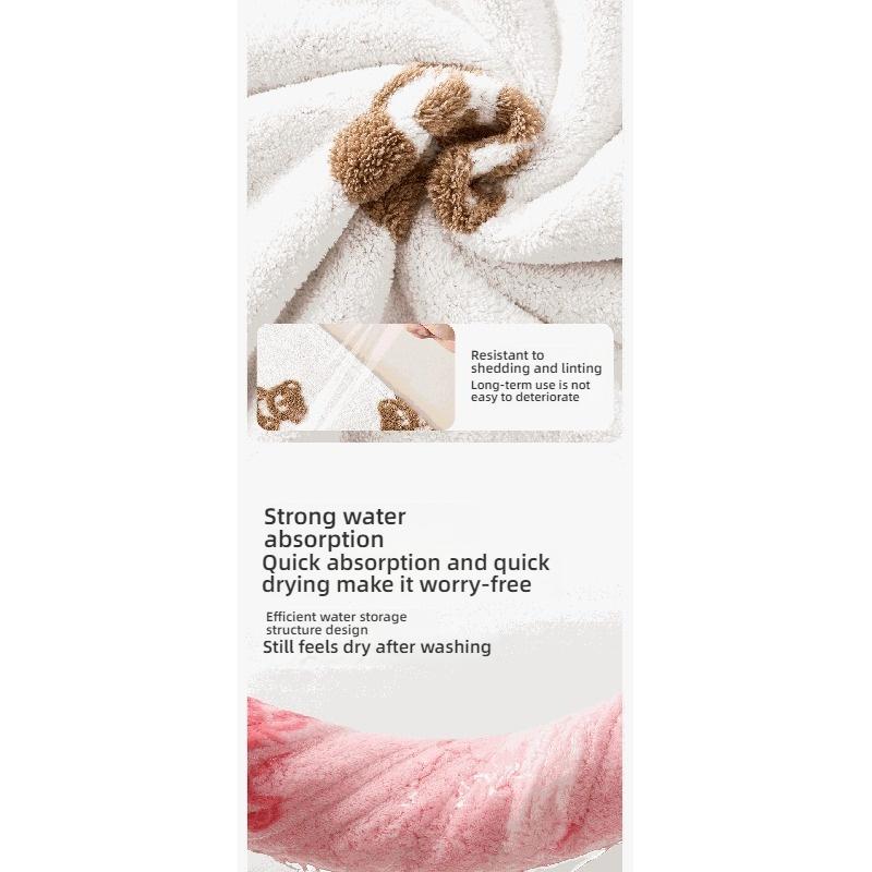 A Class Coral Velvet Baby Bath Towel Thick Absorbent Soft Kids Shower Wrap Cover Blanket for Infant