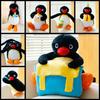 Adorable Pingu Plush Penguin Birthday Cake Gift Soft Toy For Kids And Girls