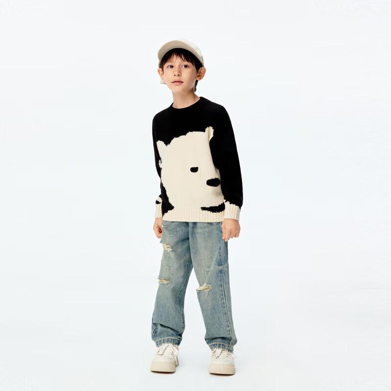 little MO&Co. Kids' Merino Wool Blend Sweater