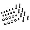 28PCS Rear Suspension A Arm Lower Control Bushing 5439270 Replacement for Polaris Sportsman 335 1998‑2000