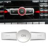 3 Pcs/set For Mercedes Benz  A B C ML CLS Class W204 GLK X204 E Class W212 Car Volume ON Buttons Cover Stickers