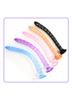 Semaxy Anal Silicone Long Beyond the Fish Scale Anal with Suction Super Long Anal Anal Anal Unisex Adaruto Goods with Concave and Convex Black S Plug,