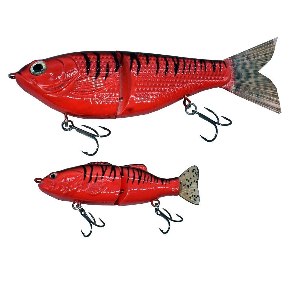 Рыболовные приманки, 2 шарнирные приманки для плавания, воблер, Реалистичная рыба, жесткая приманка, рыболовный крючок, приманки для форели, окуня, окуня, мускуса, 4 дюйма, 7,8 дюйма