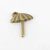 Metal Charm Umbrella Bronze (pack of 10)