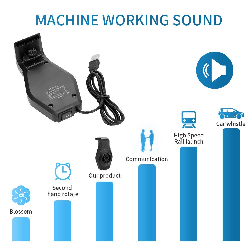 USB вентилятор для аквариума, охлаждение и рассеивание тепла, охлаждающий аквариум, креветки, травяной аквариум, мини-мощный вентилятор с регулировкой скорости