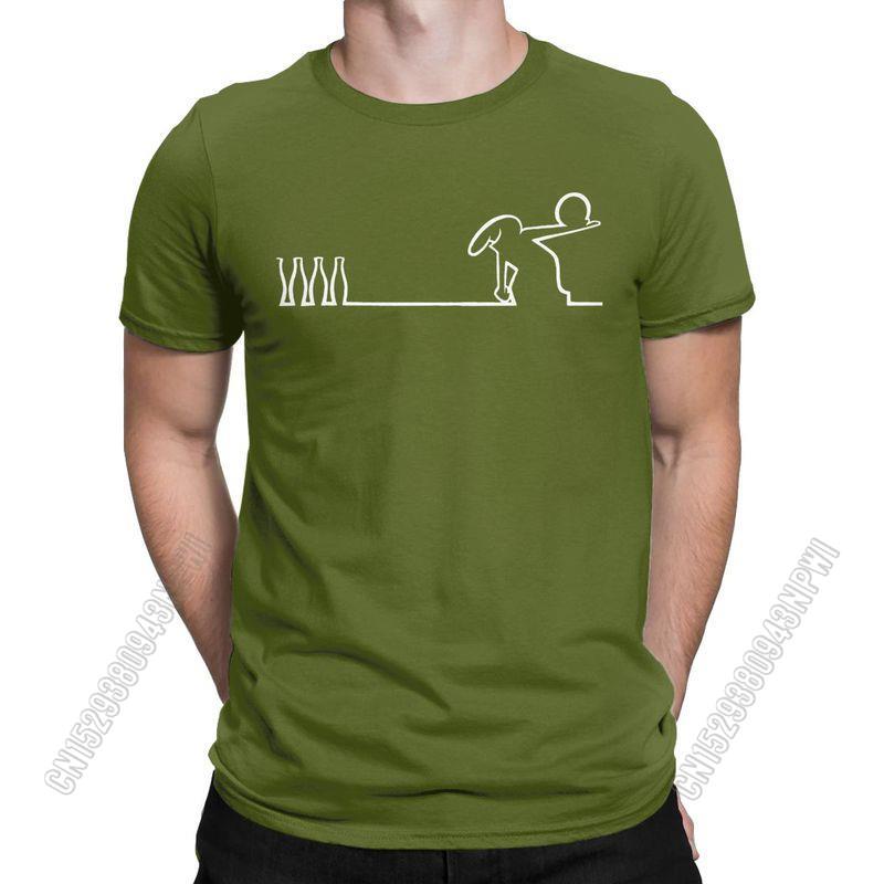 Футболка La Linea Bowling для унисекс Badum Linus Lineunisex Crazy из чистого хлопка с круглым вырезом August Clothing