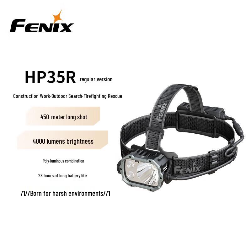 Профессиональные наружные налобные фонари FENIX