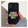 Chemistry Periodic Table Case For Samsung S22,S25,Ultra,S24,S23,FE,S20,S10,Plus,S21,S9,Lite,Soft Silicone Black
