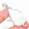 Scolecite Handmade 925 Sterling Silver Jewelry Pendant 2.17" D2P70