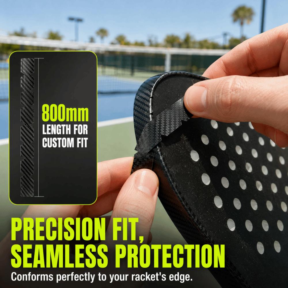 High Elastic Pickleball Racket Edge Sticker TPU Paddle Head Edge Tape Training