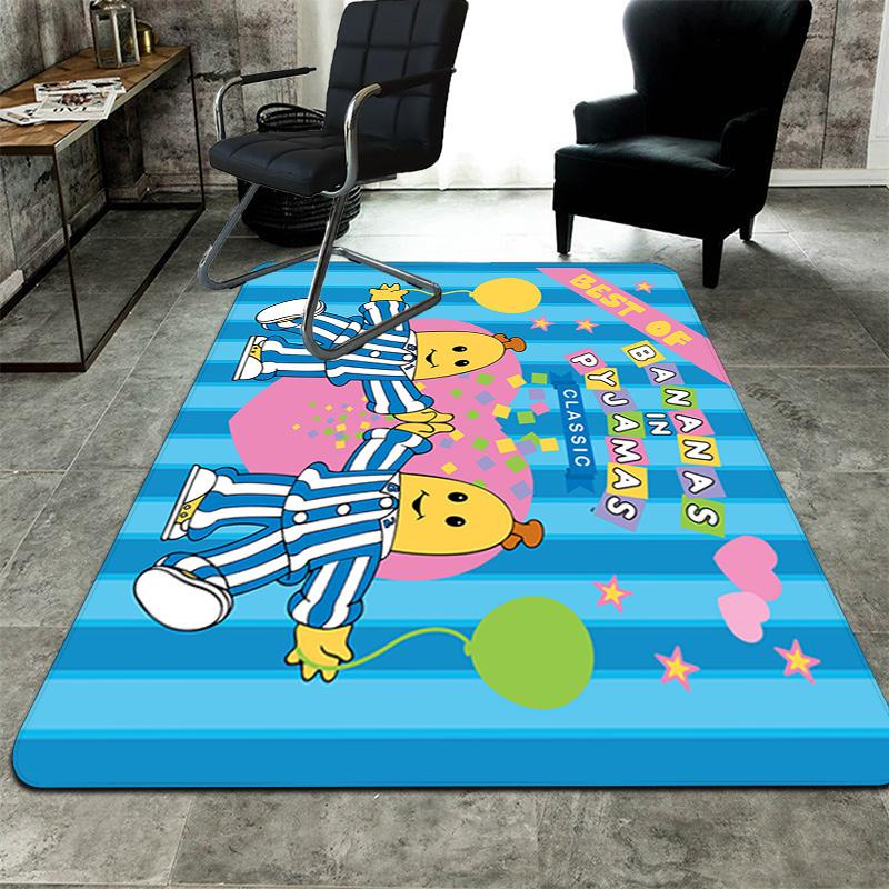 Banana Pajamas Rug Floor Mat for Living Room or Bedroom Soft and Comfortable Carpet a Gift for Birthday and Holiday.PFF260912089