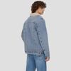 GAP Unisex 2025 Autumn Faux Shearling Lined Denim Jacket