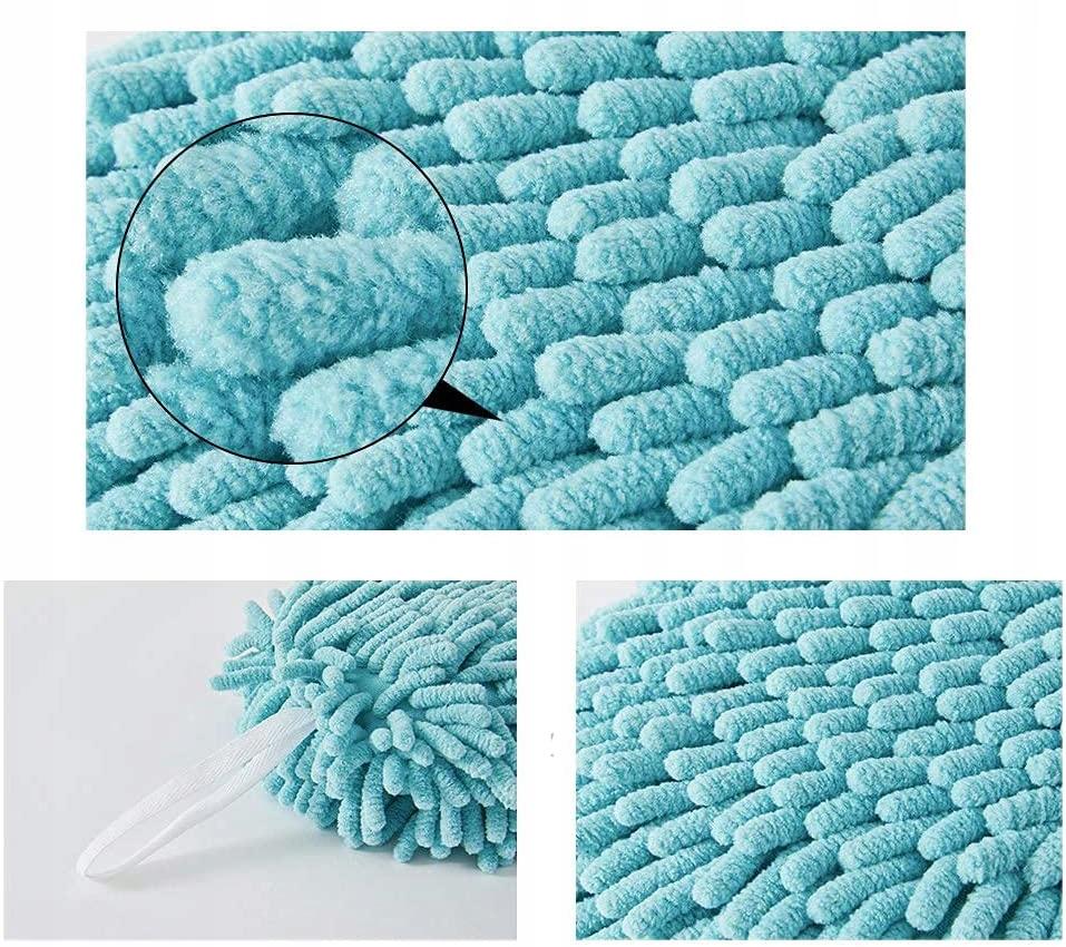 Towel Kitchen Bathroom Cloth On A String Grey Ball Hook