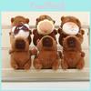 Capybara Pendant Plush Animal Keychain Bag Decoration Cute Doll Gift Holiday