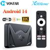 X96Q PRO+ Android 14 TV Box Allwinner H728 Octa Core Gigabit Ethernet Wifi 6 BT5.0 Set Top Box Media Player