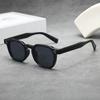 New Leisure Luxury Thick Framed Sunglasses Classic Square Small Frame Uv Resistant Street Photography Uv400 Shades Glasses