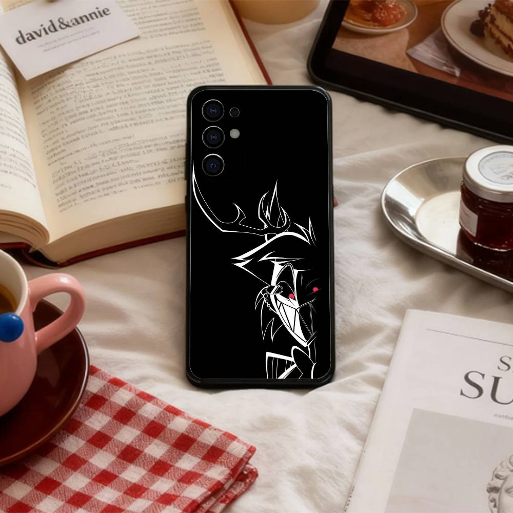 COOL H-HazbinS H-Hotels A-AlastorS Phone Case For Samsung S 25,24,23,22,30,21,10,9,Ultra,Plus,Lite,FE,4,5 G Soft Black Case