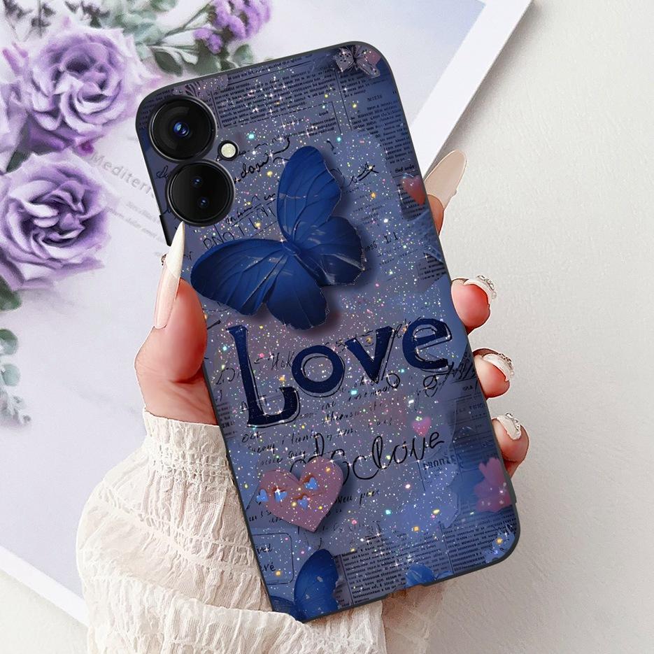 Чехол для Tecno Spark 9 Pro Spark9 Pro KH7n Новый Роскошный Расписной Чехол Мягкий Силиконовый Чехол для Телефона Для Tecno Spark 9T Spark9T KH6 Сумки