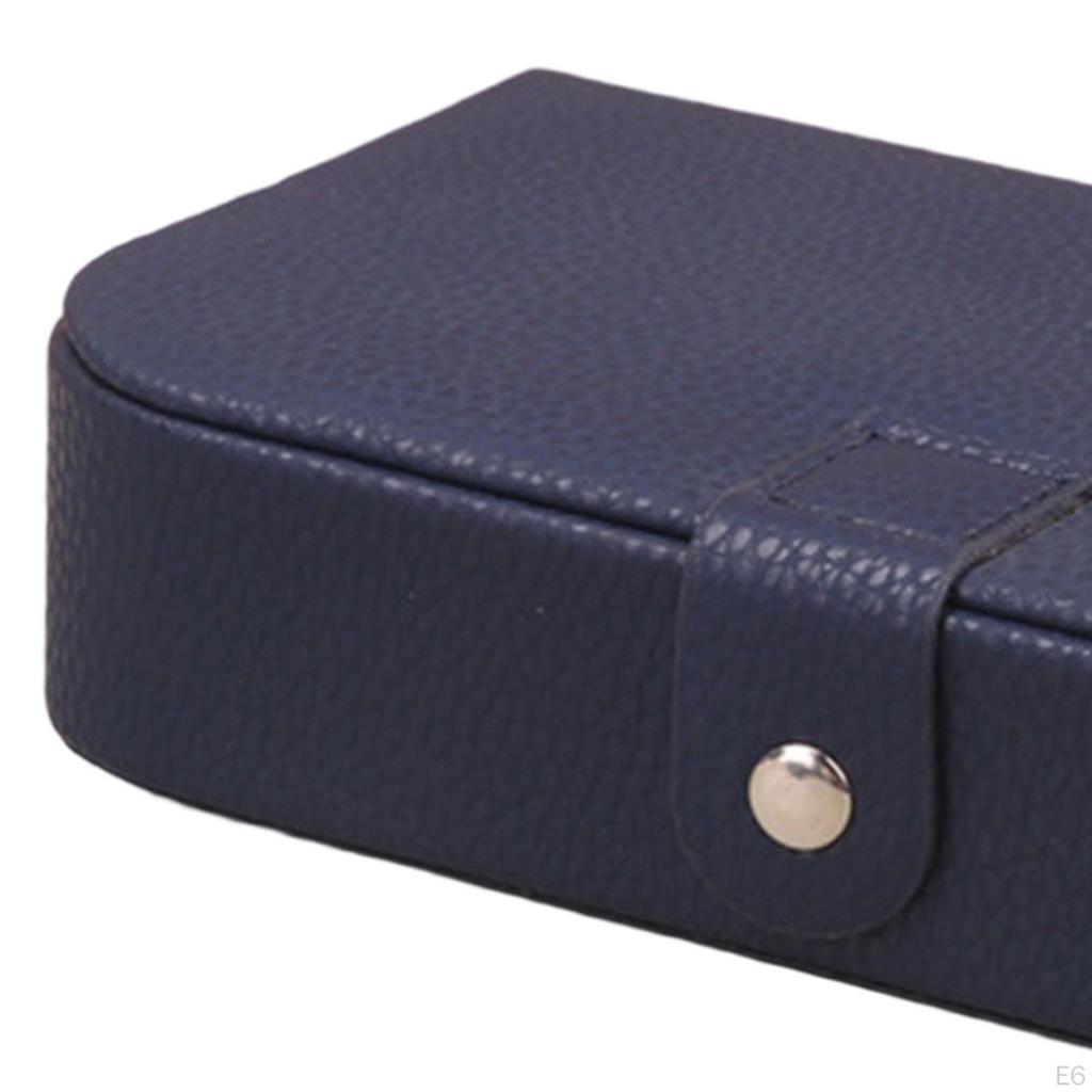 Шкатулка для хранения украшений Подарочный футляр для сережек-гвоздиков Ожерелья