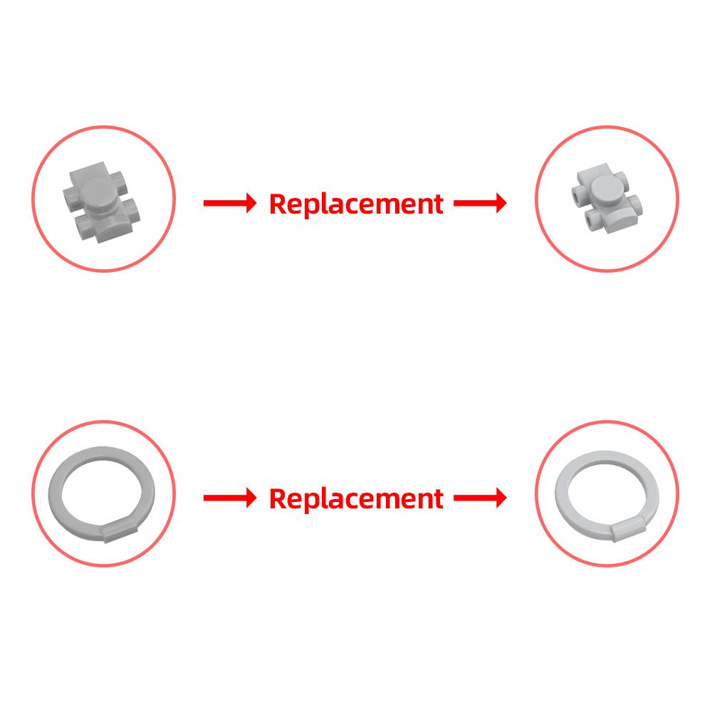 MOC Благие знамения Конструкторы DIY Креативный набор для моделирования для украшения дома, офиса, рабочего стола, подарок для взрослых