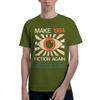Make 1984 Fiction Again Dystopian Unisexs T Shirts 1984 George Orwell Tee Shirt Short Sleeve Round Collar TShirt CottonClothes