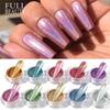 Metal Nail Mirror Glitter Powder Gel Polish Rub Dust Shiny Gold Silver Fine Chrome Flakes Pigment DIY Accessories Decor