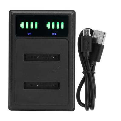 Двойной концентратор быстрой зарядки, зарядная база Micro TypeC, ЖК-дисплей для аккумулятора камеры ENEL19