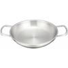 Endo Shoji 28cm Two-Handled Frying Pan, Stainless Steel, Hygienic, Induction and Gas Compatible, Sandwich-Style Triple-Layer Bottom for High Therm