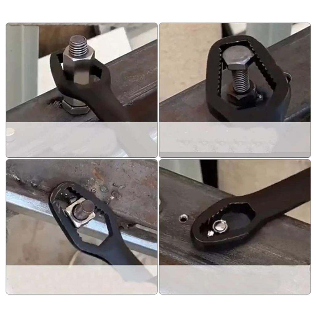 Портативный двухсторонний гаечный ключ Torx 8-22 мм для очков и гаек, удобный инструмент для повседневного ремонта и обслуживания