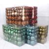 100pcs/box Shatterproof Christmas Ball Set Christmas Ball Gift Box  Ceiling Decoration