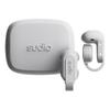 SUDIO B3 Earphones with Ear Cuffs Compatible with iOS and Android (White) Clip-on (Bluetooth 5.4 / / Waterproof)