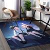 1pc Anime Cartoon Design Office Chair Mat - Seasonal Gift, Suitable for Home Decor, Living Room, Bedroom, Game Room & Dormitory Carpet (Kawaii Charact