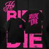 Summer Men T-thirts New Cycling Wear Bike Ride or Die Loose Summer Cotton MUCOFF Short-sleeved T-shirt for Men and Women Tops