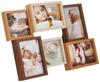 A.P.J. Photo Frame, Foresty Frame, Service L, 6-Window, Natural, 809597