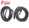 2X Door Weatherstrip Front Left And Right Open Rubber Stripping For Civic Sedan