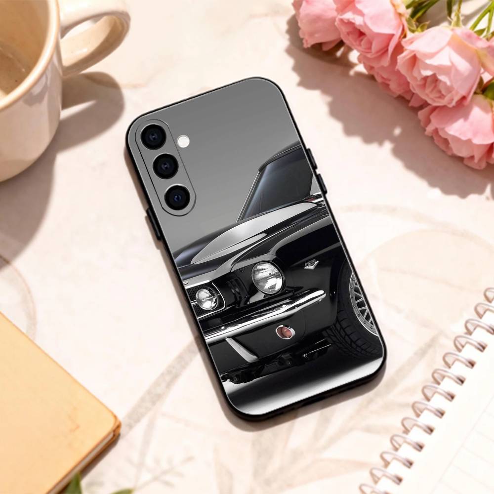Cool Classic R-Racing M-Mustang phone Case For Samsung Galaxy A73,A72,A71,A70,A53,A52,A51,Others Soft Black Shell