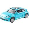 Масштаб 1/32 Beetle GSR, литая под давлением модель автомобиля из сплава, автомобиль с откатным механизмом со звуком и светом для детей, взрослых, подарочная коллекция