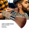 Wooden Handle Barber Face Duster Professional Hair Cutting Brush Neck Duster Brush  Salon Use